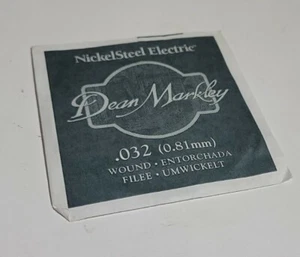 Dean Markley NickelSteel Guitar String Gauge .032 (0.81mm) - Picture 1 of 1