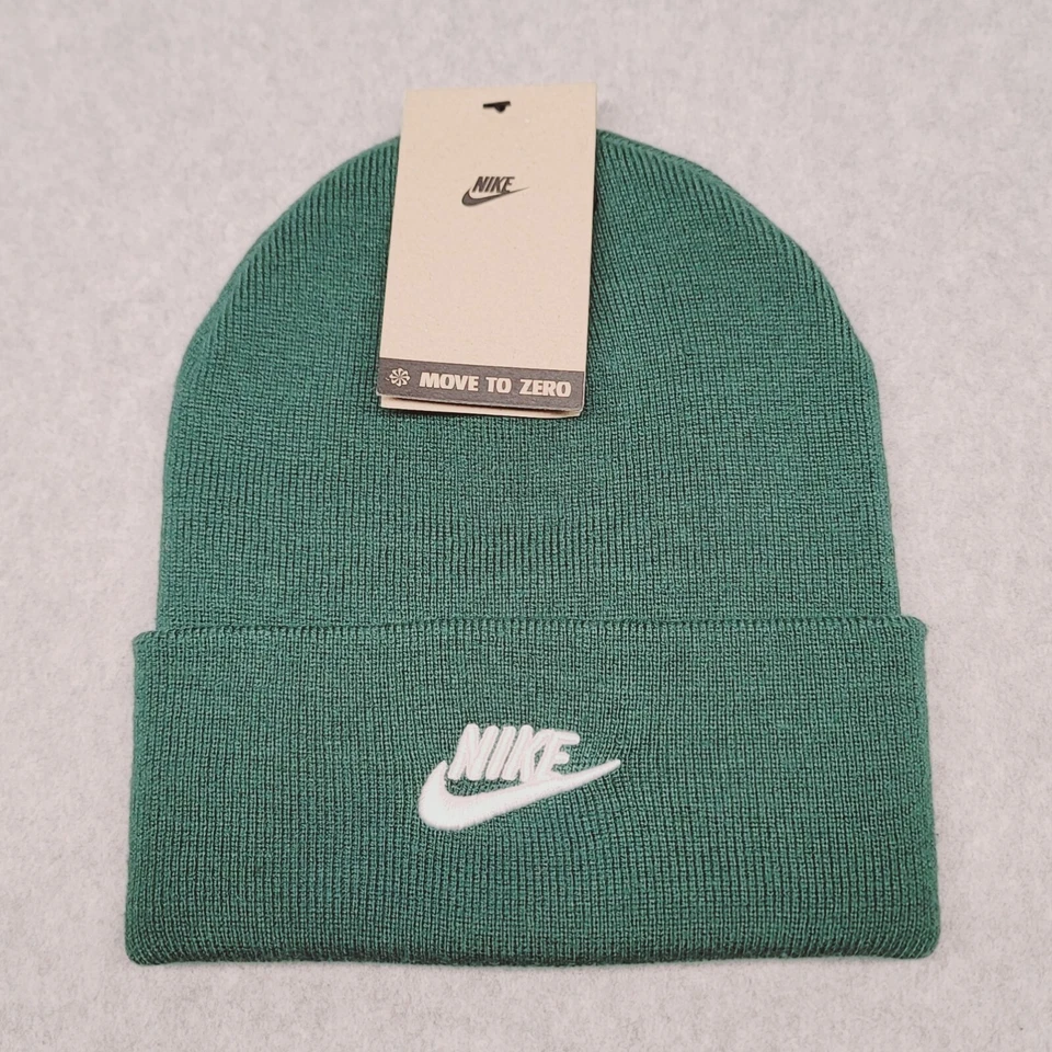 Gorro tejido Nike Peak Tall Cuff Futura unisex talla única azul, verde, gris Foto 1 de 1