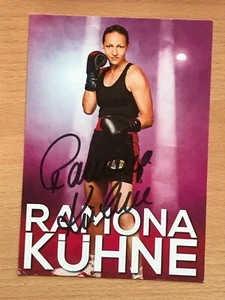 Ramona Kühne Boxen orig. signiert - TV FILM MUSIK #2078 - Picture 1 of 1