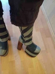 Plateau Kniestiefel Herren, gefertigt in Mexiko von Miguel Alvarez del Castillo - Bild 1 von 9