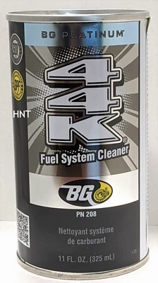 BG 44K PLATINUM New Fuel System Cleaner Additive 11oz. Can PN 208 Free Shipping - Image 1 of 4