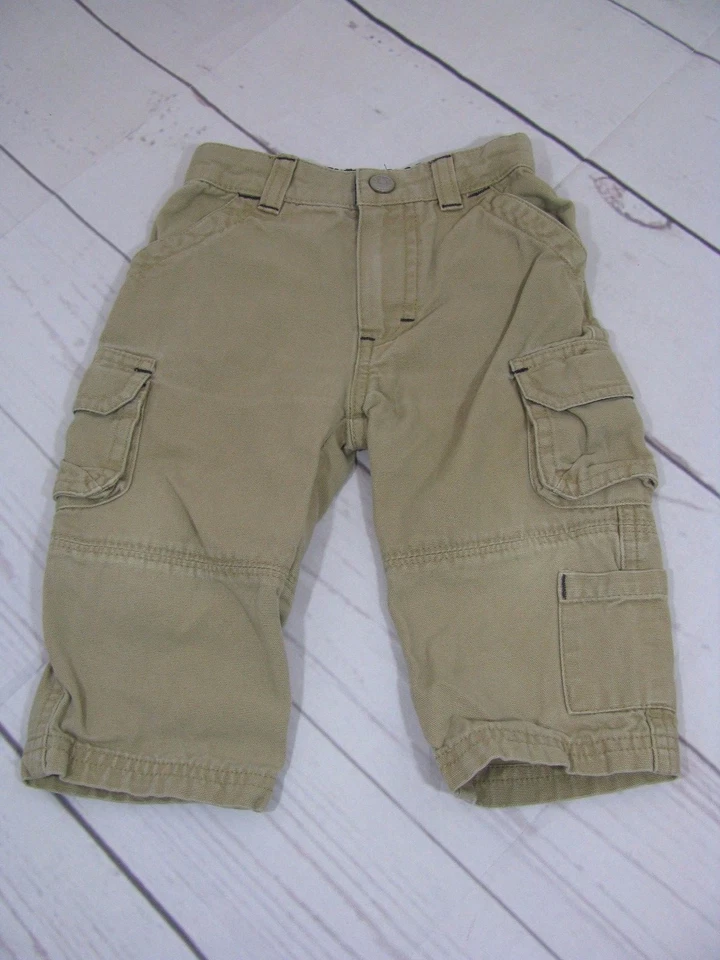 "Sonoma" Boys Khaki Carpenter Pants Size 12 Months - Image 1 of 2