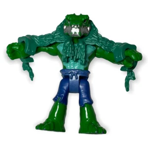 Imaginext DC Super Friends Green KILLER CROC Metal Jaw Version w/ Chains - Picture 1 of 4