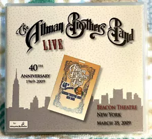 Allman Brothers Band Live 3-28-09 Beacon Theatre 3CD *NEW** Bob Weir Phil Lesh - Picture 1 of 2