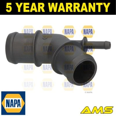 Fits Golf Fox Bora Fabia Octavia A3 Leon Coolant Flange Upper NAPA 1J0121087B - Image 1 of 4