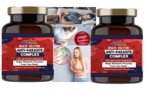 Parasite Cleanse DETOX Liver Colon Yeast Blood supportcolon clease 180 capsules  - Picture 1 of 5