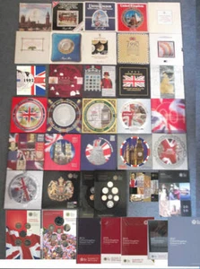 Birthday Coin uncirculated year BU sets 1982 - 2024; gifts or collect FREE UK pp - Picture 1 of 117