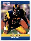 1990 Pro Set Football #169 Larry Kelm  Rc  Rookie Los Angeles Rams