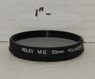 Rolev M.G. 55mm Polarizer CAMERA Lens FILTER DIGITAL OR FILM - Image 1 of 2