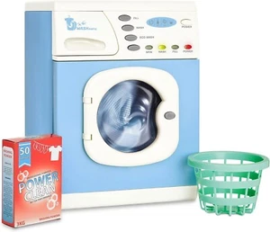 Interactive Miniature Washing Machine for Kids - Lights, Sounds, & Accessories - Picture 1 of 10