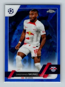2022-23 Topps Chrome Sapphire UEFA #18 CHRISTOPHER NKUNKU - Bild 1 von 2