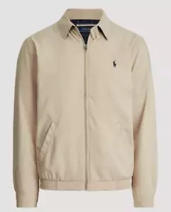Polo Ralph Lauren Herren Bi-Swing Jacke Windbreaker Khaki Größe XL Large Neu mit Etikett $ 168 - Bild 1 von 10