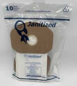 Janitized JAN-KAPV6-2(10) Vacuum Bags, Karcher PV6, SC412 BV-2, C352-2500, 10 Pk - Picture 1 of 4