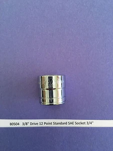 GearWrench 80504 3/8" Drive 12 Point Standard SAE Socket 3/4 - Bild 1 von 1