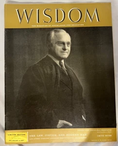 WISDOM-Magazine of Knowledge & Education Limited Edition Law Justice Judge Ed.28 - Picture 1 of 5