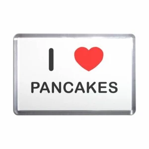 Imán de nevera de plástico Pancakes I Love Heart (S, M, L, XL) - Imagen 1 de 10
