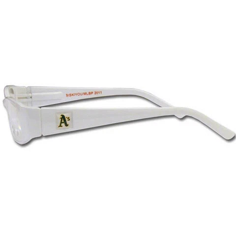 Oakland Athletics Color Glasses Readers 2.25 Power [NEW] MLB Eye Glass Sun Cover