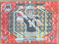 2023 Panini Mosaic Football Parallel Singles Silver Reactive Blue Yellow Prizms