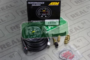 AEM X Series Water Temp Gauge 100-300F Black/Black 30-0302 - Picture 1 of 9