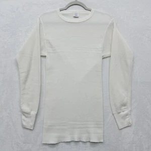 Vintage J.E Morgan Long John White Under Shirt Made in USA size XL - Picture 1 of 3