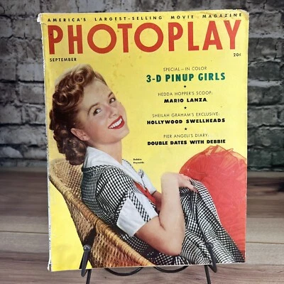 Photoplay Magazine September 1953- Debbie Reynolds- Mario Lanza - Image 1 of 2
