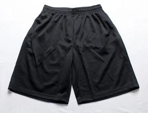 Jump Start Boy's Drawstring Waistband Athletic Shorts BL1 Large Black NWT - Picture 1 of 3