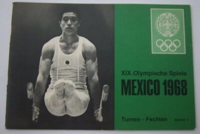 Orig.Sticker Album / Guide  Olympic Games MEXICO 1968  -  Edt.E  5/6  !!  RARITY - Image 1 of 3