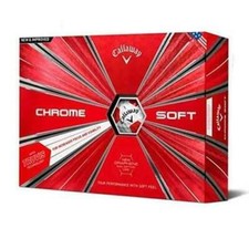 Callaway Chrome Soft 642125512 Golf Balls 12 Pieces - White