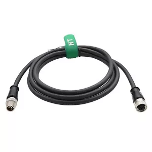 Cavo di rete Ethernet CAT7e M12 8 pin X codice a 8 pin per sensore telecamera Basler - Foto 1 di 3