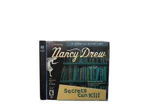 Nancy Drew SECRETS CAN KILL PC Juego Original CD Mystery Detective 2001 - Imagen 1 de 5