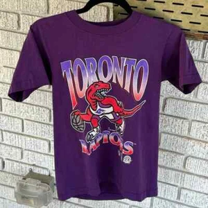 NBA (Ravens Athletic) - Toronto Raptors Single Stitch T-Shirt 1994 Small no Tag - Bild 1 von 6