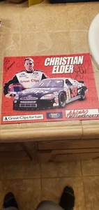 NASCAR Christian Elder Autograph (1968 - 2007) - Picture 1 of 1