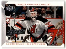 2008-09 Upper Deck MVP Magnificent Sevens Martin Brodeur* #M7-MB New Jersey