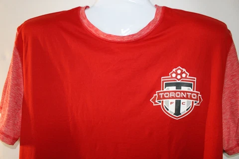 TORONTO FC S/S PERFORMANCE MULTI-COLOR T-SHIRT SZ:2XL 2X XXL NWT Cover