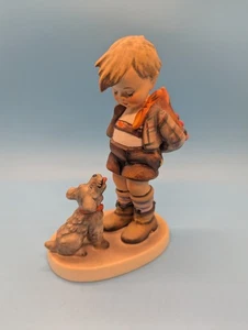 Goebel Hummel "Nicht für dich" 5 1/2" #317 Junge + Hund Figur 1984 selten - Bild 1 von 10