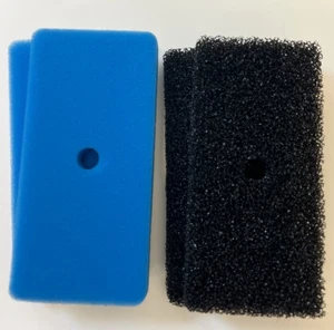 2 Sets Teich Ersatz Filter Pads Grob Fein Pad für Teichpumpe Vorfilterbox - Bild 1 von 2