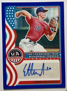 2025 Stars and Stripes NTDP Autograph Ethan Armbruster /100 RC - Picture 1 of 2