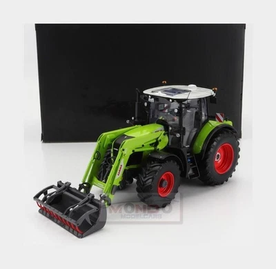 1:32 UNIVERSAL HOBBIES Claas Arion 510 + Fu20 Tractor +Front Scraper 2020 UH6646 - Image 1 of 2