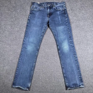 J Crew Jeans Herren 30x30 Blau 484 Kurabo Japanese Denim Freizeit Preppy Faded - Bild 1 von 9