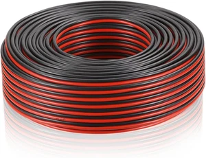 ® Cavo per Altoparlante CCA 2 X 1,5 Mm² Rosso/Nero 20 M Anello - Foto 1 di 12
