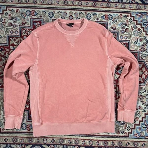 Banana Republic V Stitch Pink Sweatshirt Size Medium Casual Men’s  - Picture 1 of 6