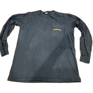 Vintage 1991 Joe Camel Born To Be Smooth Pocket Long Sleeve Shirt Large - Bild 1 von 5