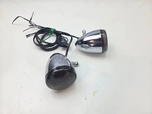 Front blinker pair Harley Davidson Sportster XL 1200 883 72 Custom 08-21 6936... - Picture 1 of 3