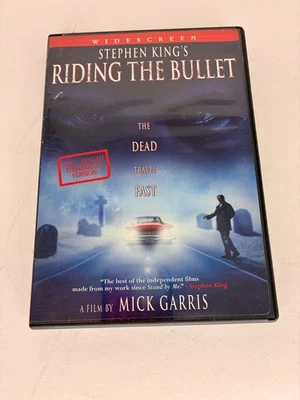 Stephen King's Riding The Bullet DVD 2004 Widescreen Mick Garris - Image 1 of 3