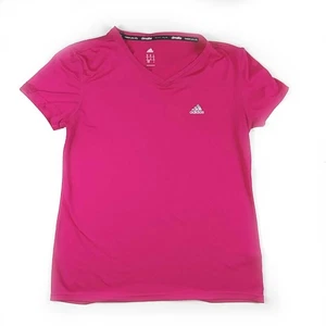 Women's Adidas ClimaLite V-Neck Top Size Medium - Picture 1 of 2