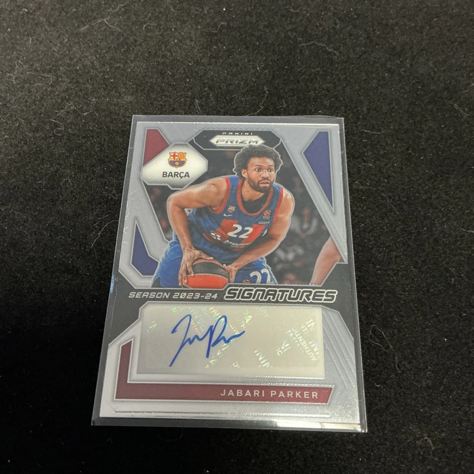 Jabari Parker 2023-24 Panini Prizm Euroliga turca firmas #SI-JPK automático Foto 1 de 1
