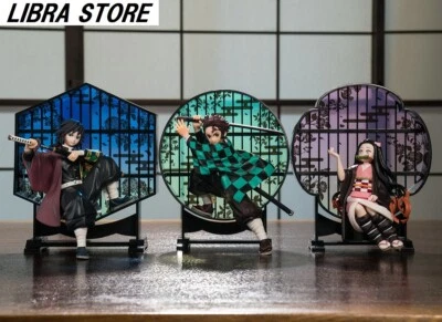 Demon Slayer Kuji 2021 Tanjiro Nezuko Giyu LAYER SCAPE Figure 3PCS SET EXPRESS - Image 1 of 4