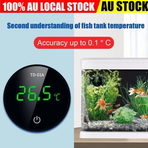LCD Digital Aquarium Thermometer for Fish Tank Aquarium Temperature Thermometer - Picture 1 of 12