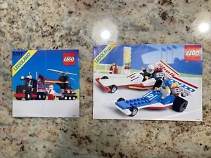 Lego Legoland Vintage Set# 6357 & 6591 Manual Booklets Only. Ships Free! - Picture 1 of 8