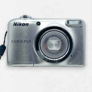 Nikon COOLPIX A10 Compact Digital Camera Silver Used Japan #REA102 - Picture 1 of 4